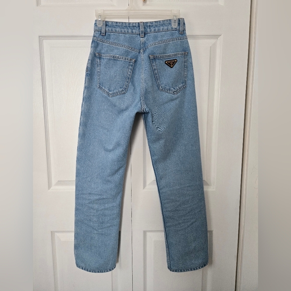 Prada Light Blue Ankle Jeans - Picture 7 of 9